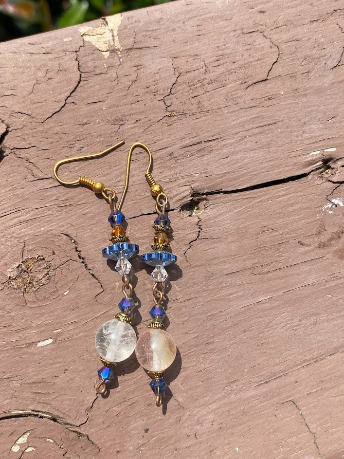 Quartz Earrings