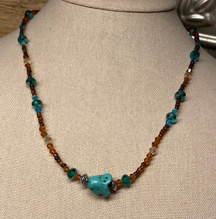 Turquoise Necklace Set