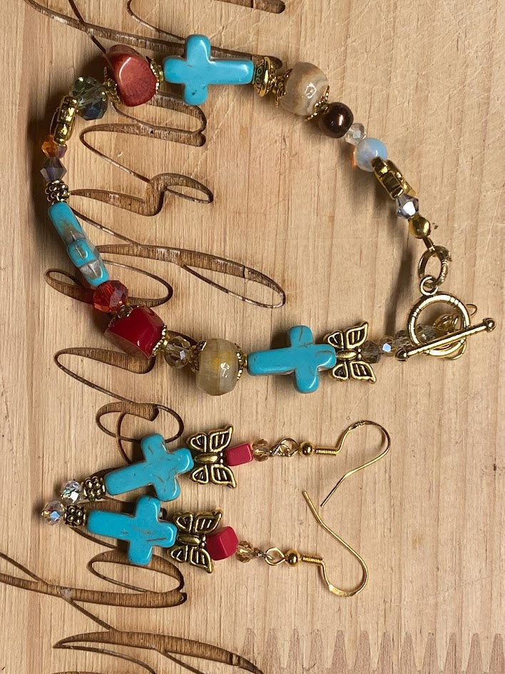 bracelet/earring set