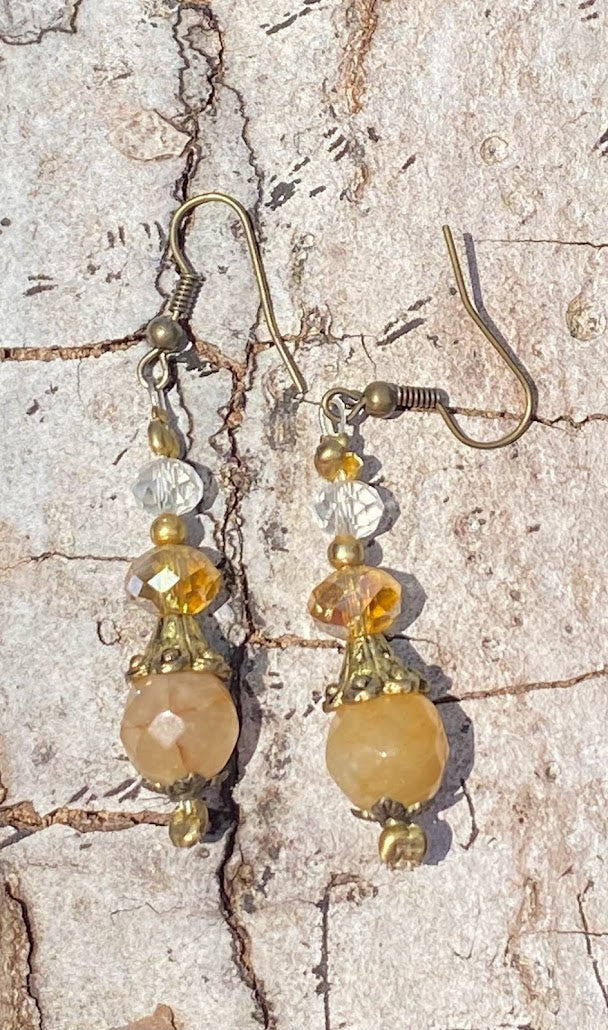 Quartz Earrings