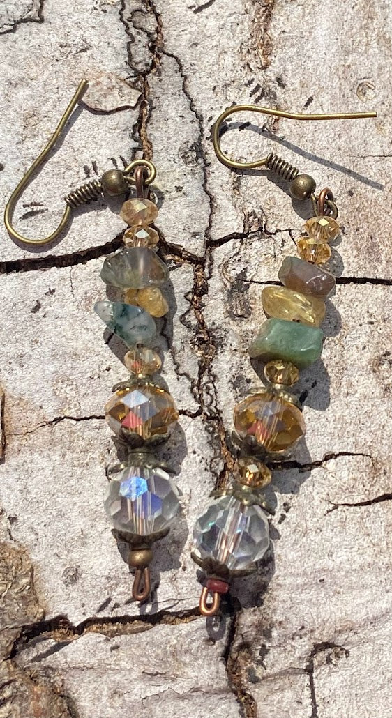 Quartz Earrings