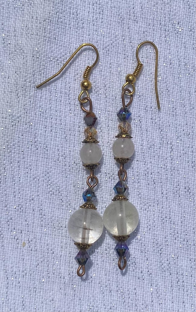 Quartz Earrings