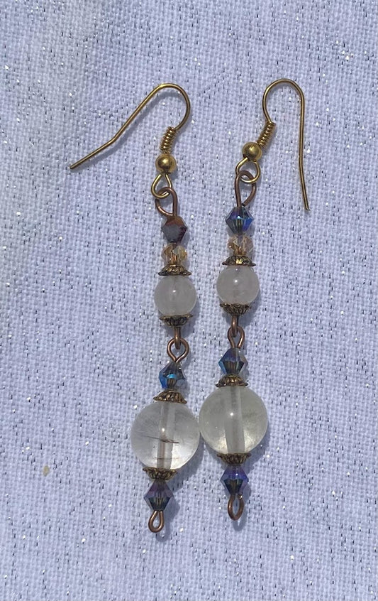 Quartz Earrings