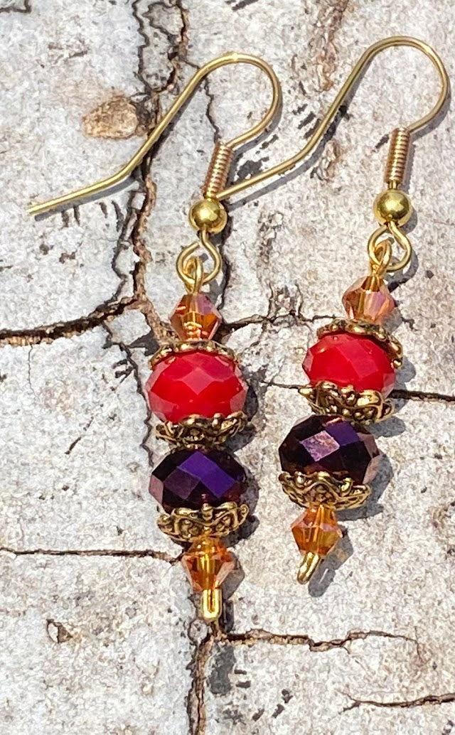 Glass Earrings