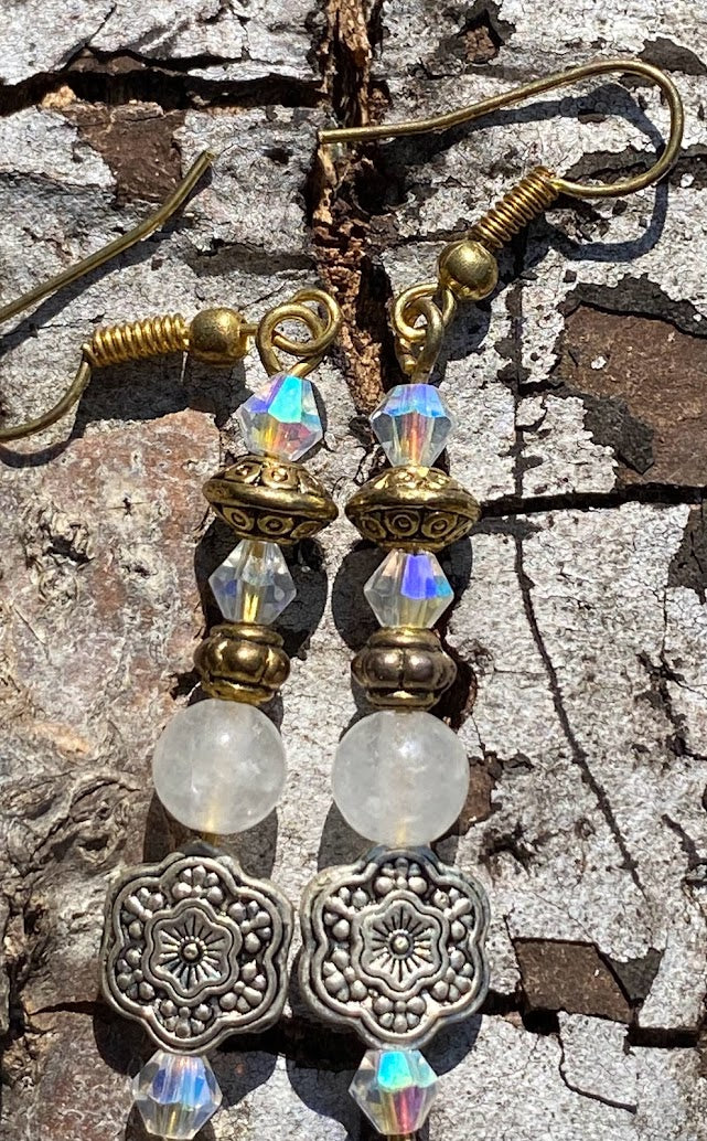 Quartz Earrings