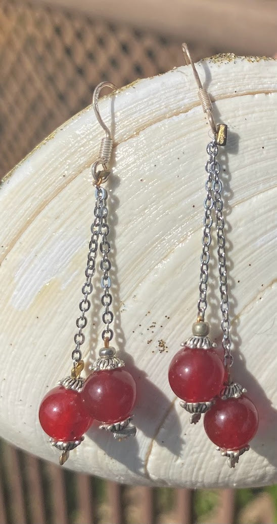 Agate Earrings