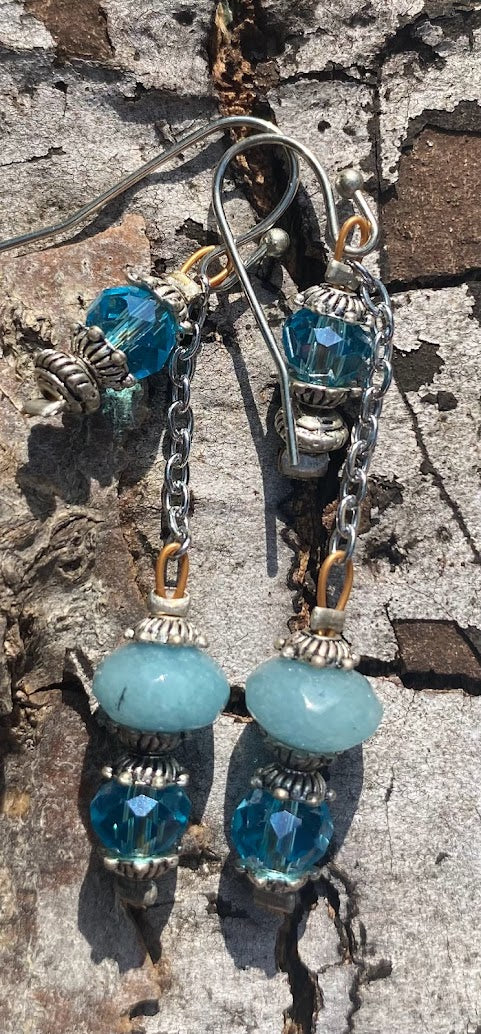 Agate Earrings